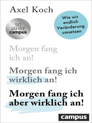 cover image of Morgen fang ich aber wirklich an!